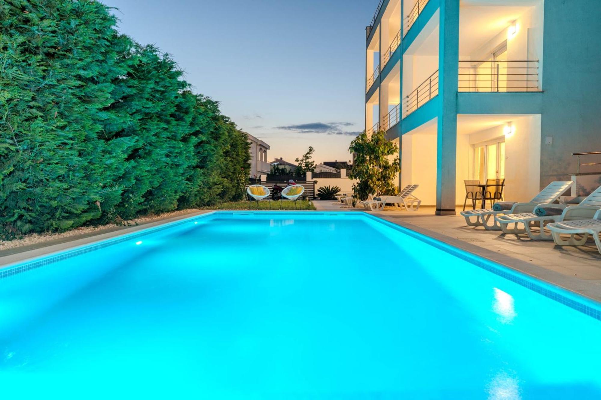 Apartment Deluxe Villa Carlotta Задар Екстер'єр фото