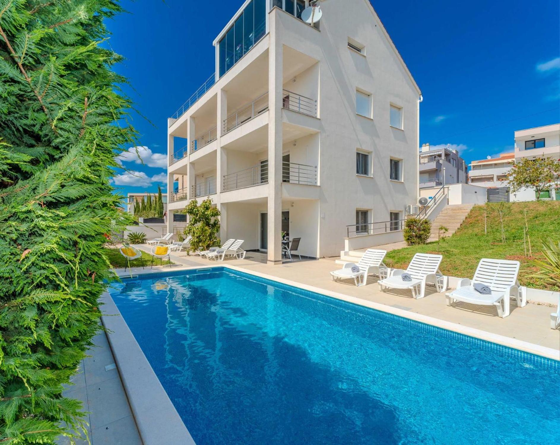 Apartment Deluxe Villa Carlotta Задар Екстер'єр фото