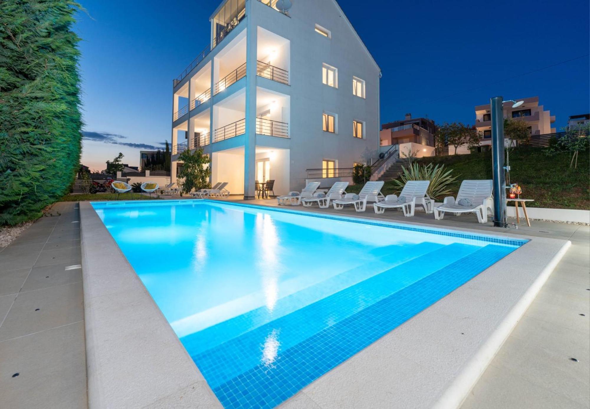 Apartment Deluxe Villa Carlotta Задар Екстер'єр фото